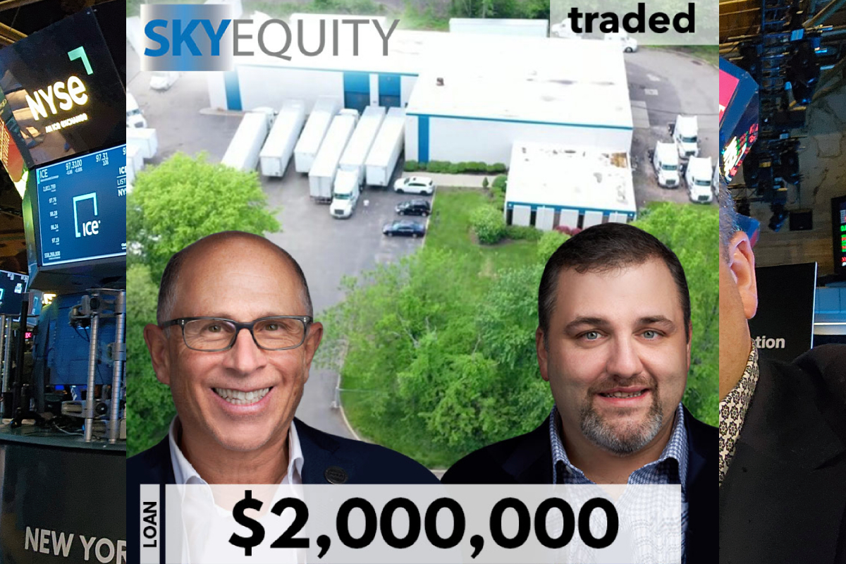 Sky Equity featured in Traded New York for specialty commercial finance.
